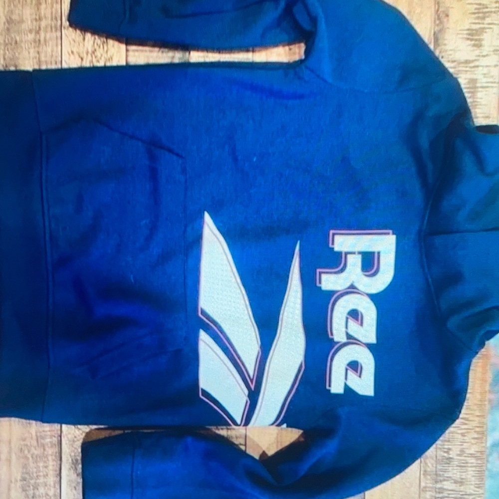 Boys Reebok Blue Hoodie